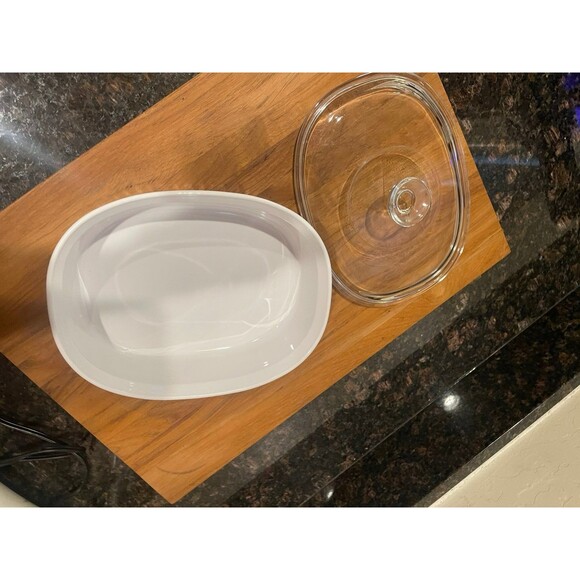 Vintage corningware callaway 1.5 quart oval with lid - Picture 4 of 10